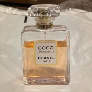 Coco Chanel Mademoiselle Eau De Parfum 1.7 oz - not full bottle